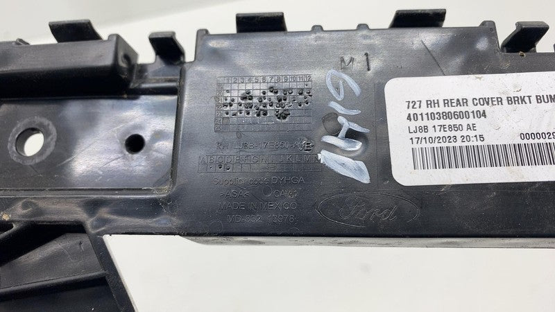 LJ8B 17E850 AE 21-24 Ford Mustang Mach-E Rear Right Bumper Mount Support Bracket LJ8B-17E850-AE