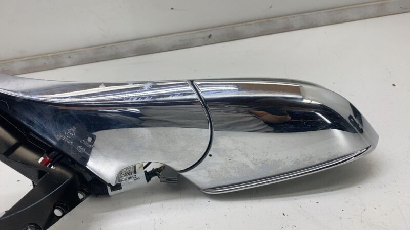 2012-2015 Tesla Model S Driver Exterior Rear View Door Mirror Left LH Black PBSB
