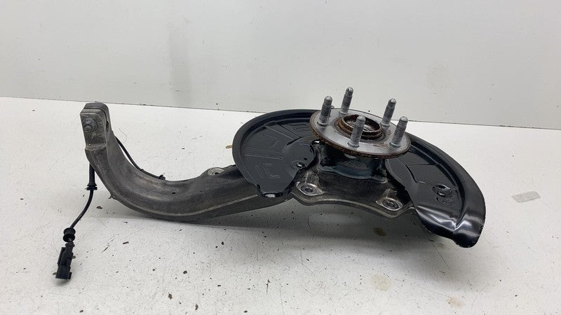 ⭕ 16-20 Model X Front Right Knee Knuckle + Wheel Hub & Rotor Shield 10