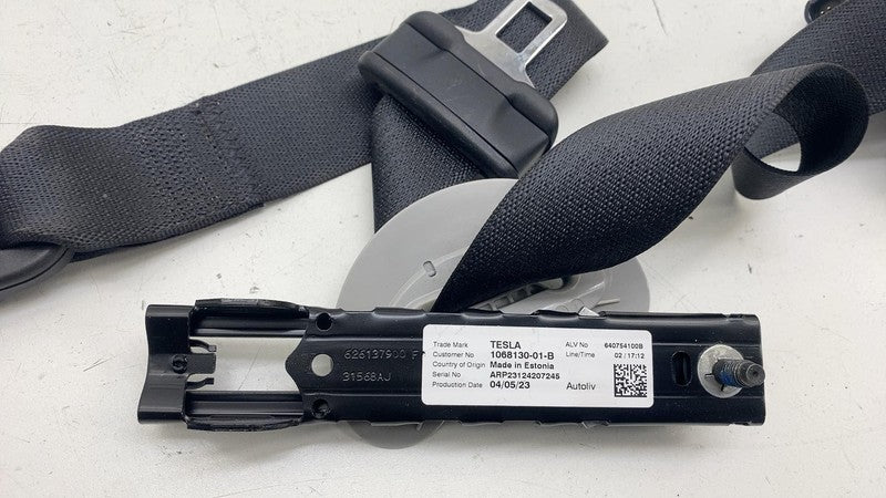 108127901H ⭕ 2017-2023 Tesla Model 3 Front Right 1st Row Seat Belt & Retractor 1081279-01-H