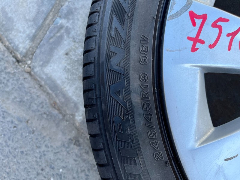 1059337 00 A ⭕16-20 Model S Wheel Rim 19" inch 19x8.0+40MM w/ Tire 245/45 R19 x2 1059337-00-A