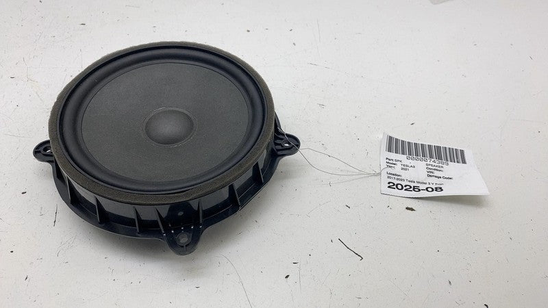 1079744-00-E ⭕ 2017-2023 Tesla Model 3 M3 Front Door Audio System Woofer Speaker 1079744-00-E