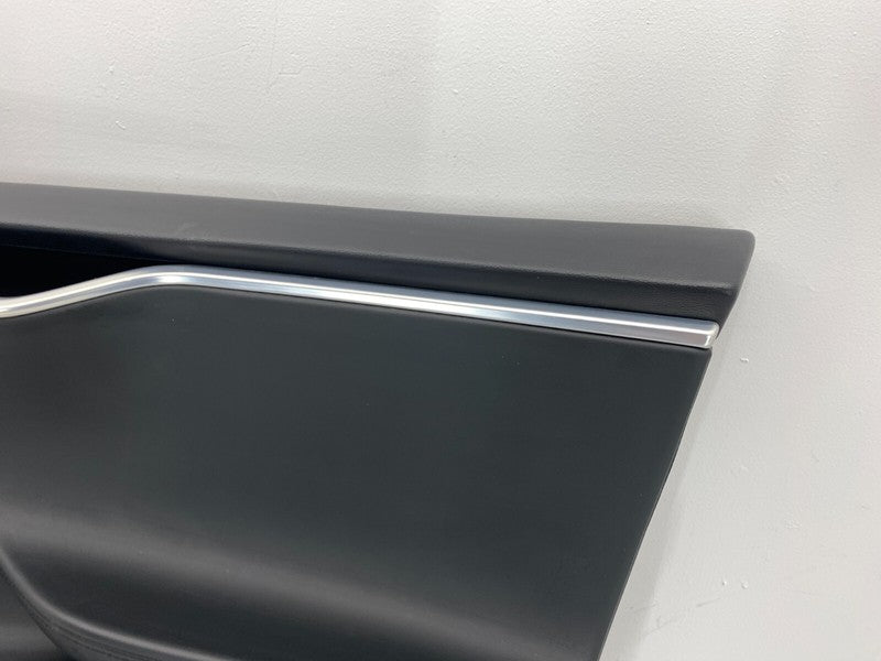 100793608K ⭕ 12-20 Model S Front Right Interior Door Panel Trim Card Cover OEM 1007936-08-K