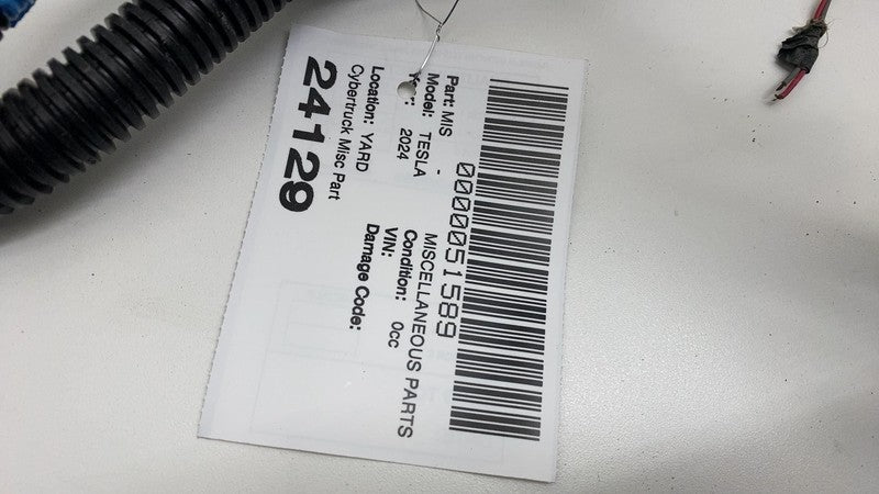181297098G 2024Tesla Cybertruck Front Right Trunk Frunk Wire Wiring Harness RH 1812970-98-G