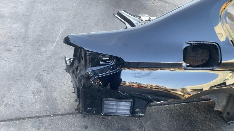 108735714 2021 BMW 530e Rear Passenger Quarter Panel Structural Cut Out Right RH Black 668