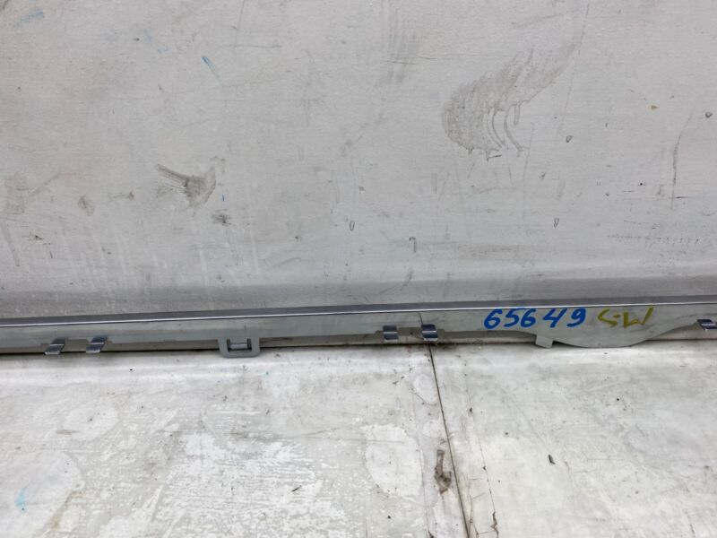 102504200E ⭕ 12-20 Tesla Model S Right Bright Rocker Molding Sill Trim Panel 1025042-00-E