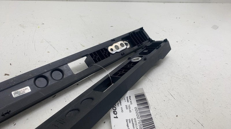 ⭕ 16-20 Model S Front 1st Row Seat Riser Over Molding Round Spacer 149