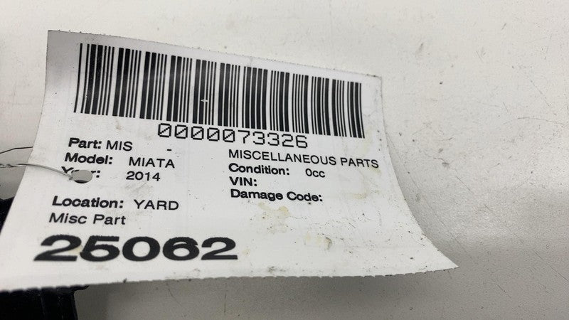 NE510039 ⭕ 2006-2015 Mazda MX-5 Miata Front Hood Bonnet Lock Latch Release Mechanism Assy