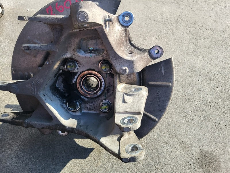 600643300A ⭕ 12-15 Model S Rear Right Spindle Knuckle w/ Wheel Hub Right RWD 6006433-00-A