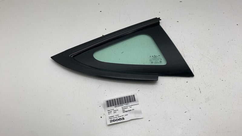 1915484-40-C ⭕24-25 Model 3 Rear Passenger Side Quarter Fixed Window Glass Right 1915484-40-C