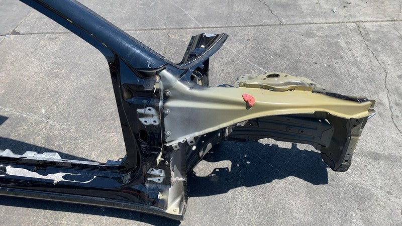 ⭕ 24-25 Model 3 Front Right A + B Pillar Structural Frame Horn Cut Black - PBSB