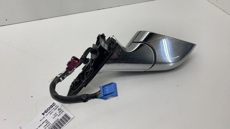 ⭕17-20 Tesla Model 3 Right Exterior Rear View Door Mirror Gray PMNG 11