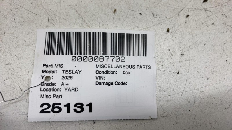 ⭕ 25-26 Model Y Rear Left or Right 2nd Row 2R Seat Belt & Retractor 38