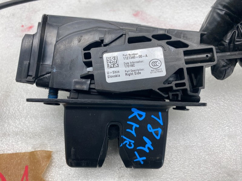 112734000A ⭕20-23 Tesla Model X MX Rear Passenger Side Trunk Lock System Right 1127340-00-A
