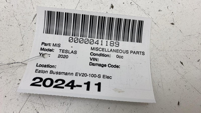 ⭕ Eaton Bussmann Electric Vehicle Fast Acting Fuse, 500VDC DC IR 20kA 