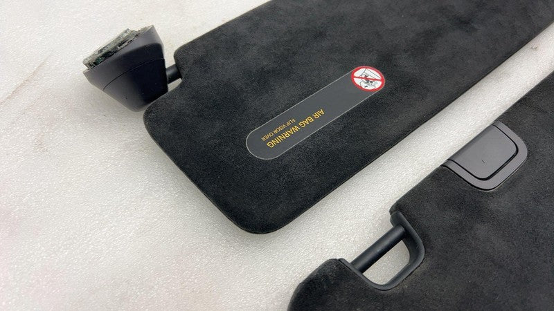 ⭕ 22-24 Lucid Air Grand Touring PAIR Left & Right Sunvisor Alcantara Sun Visor