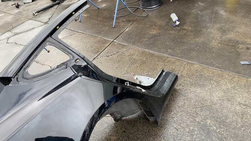 ⭕ 2021-2023 Tesla Model 3 Rear Right Quarter Panel Cutout RH Black PBSB