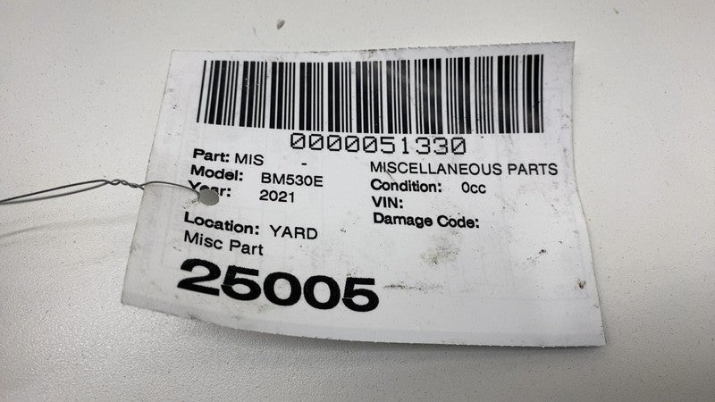 2017-2023 BMW 530e G30 Hybrid Sound Generator Speaker Plastic Black As