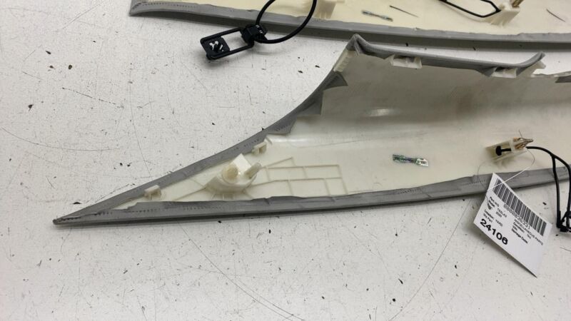 108626501L 17-23 Model 3 Rear Left/Right C-Pillar Side Rail Trim  1086265-01-L/1086269-01-L