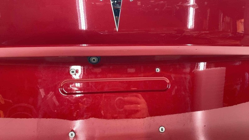 ⭕ 2017-2020 Tesla Model 3 M3 Rear Trunk Decklid Shell Panel Assembly Red PPMR