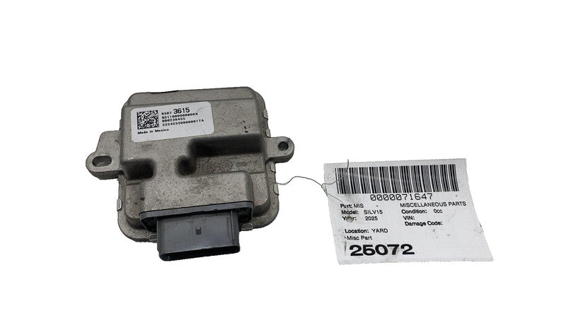 ⭕ 2025 Chevrolet Silverado 1500 Tow Hitch Trailer Brake Control Module
