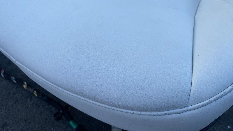 ⭕ 2017-2023 Tesla Model 3 Y Front Driver Side Seat Cushion Left White Assembly