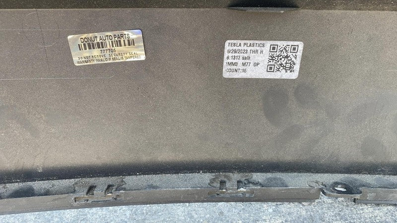 ⭕ 2023 2024 Tesla Model S MS Rear Bumper Cover Assembly OEM Black - PB