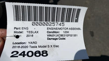 ⭕14-18 Tesla Model X S Electric Engine Motor Front Small Drive Unit 1035000-00-J