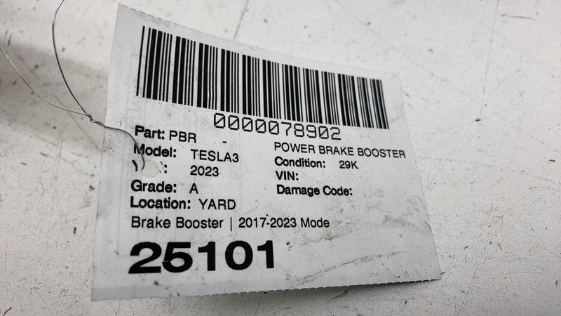 ⭕ 2017-2023 Model 3 Power Brake Booster Master Cylinder & Reservoir 10