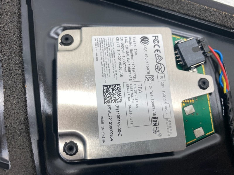 1100441 00 E ⭕2017-2023 Tesla Model 3 Right B-Pillar Applique Glass Trim Molding 1100441-00-E