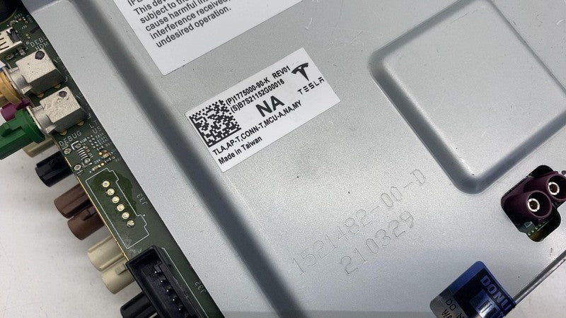 ⭕ 2020-2024 Tesla Model Y MY MCU Computer Media Control Module Unit 17