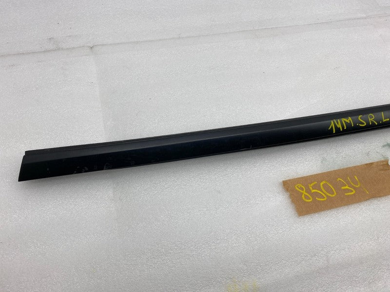 ⭕ 2012-2020 Tesla Model S Rear Driver Side Outer Door Belt Seal Black Strip Left