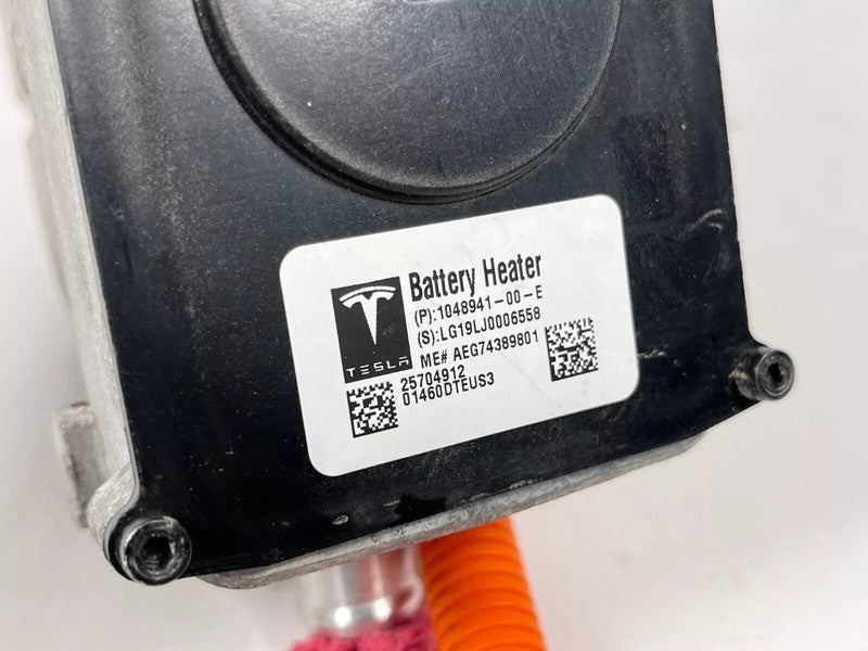 ⭕ 16-20 Model X Electric Battery Heater W/ Wire Harness & Bracket 1048