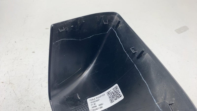 109229000D 17-25 Model 3 Exterior Door Mirror Skull Cap Cover Left  Black PBSB 1092290-00-D