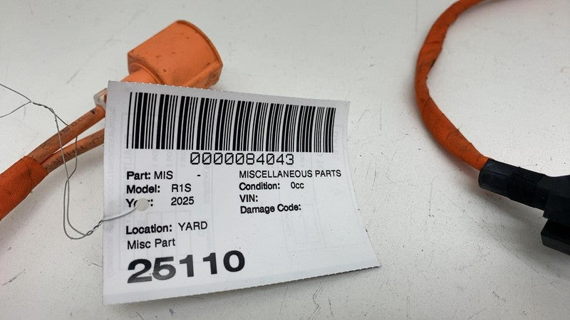 PT00767190 F ⭕ 2025 Rivian R1S High Voltage Wire Cable Wiring Harness Assembly PT00767190-F