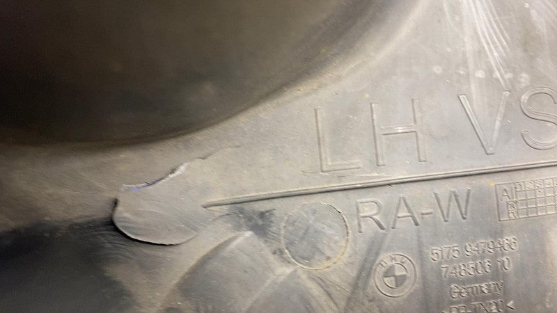 2018 2019 2020 2021 BMW 530e G30 Rear Driver Under Body Splash Shield 