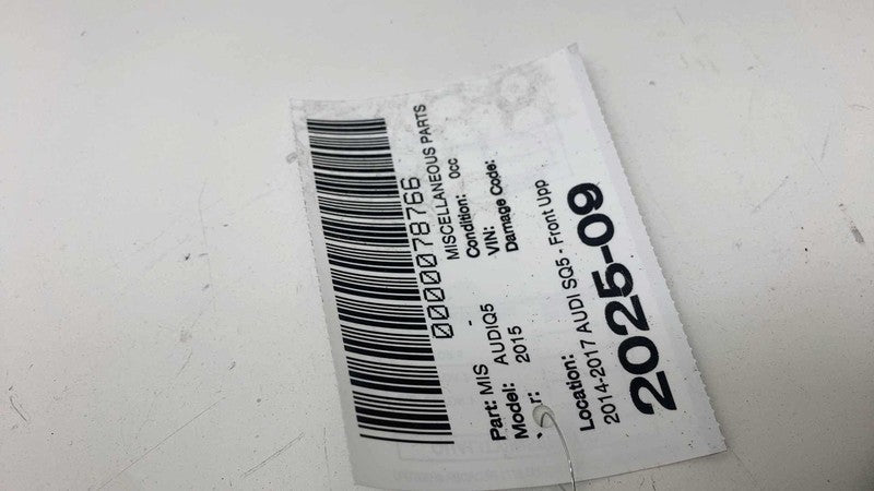 8R0807081 ⭕ 14-17 Audi SQ5 Front Engine Upper Radiator Support Top Cover Panel 8R0807081