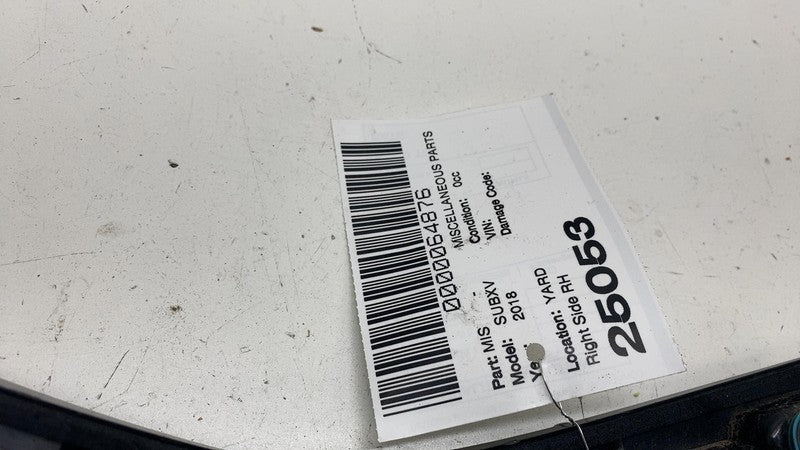 ⭕ 18-21 Subaru Crosstrek Rear Right Tailgate Spoiler Molding Winglet 9