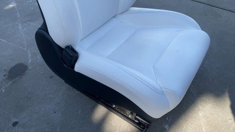 ⭕ 2016-2020 Tesla Model X MX Front Left Driver Seat w/ Track Rail Asse