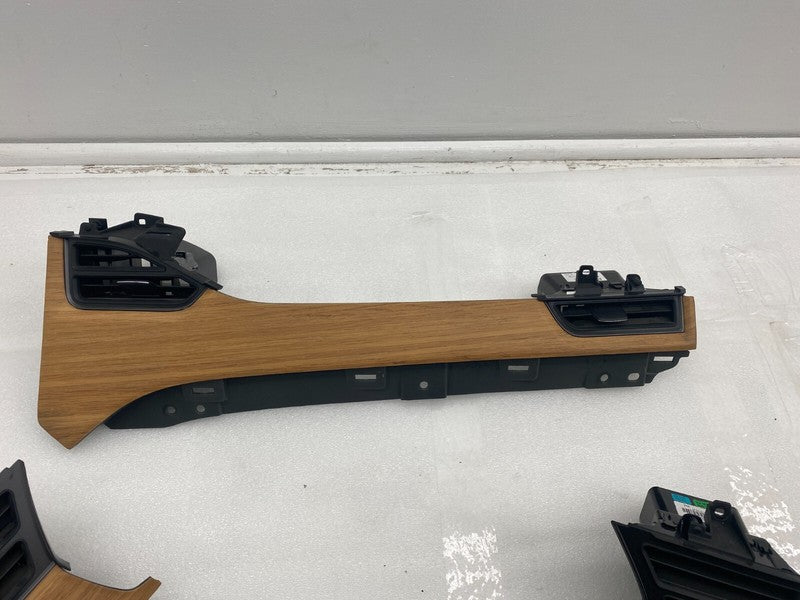 ⭕ 2012-2020 Tesla Model S SET of Dash A/C Air Vent Dashboard Trim Cove