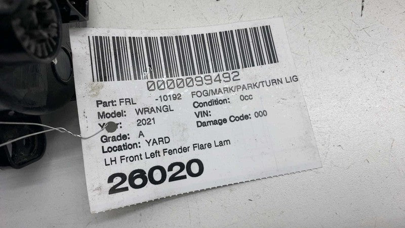 ⭕ 2018-2024 Jeep Wrangler Front Left Driver Side LED Fog Light Lamp 68