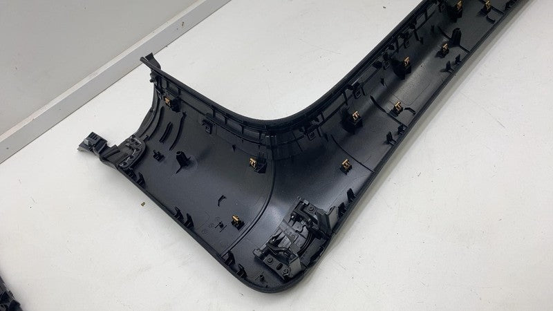 ⭕ 16-20 Tesla Model X Rear Left Falcon Door Upper Trim Cover Panel 105