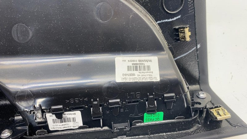 ⭕ 16-20 Model X Driver Side B-Pillar Lower Trim w/ Air Duct Left LH 10