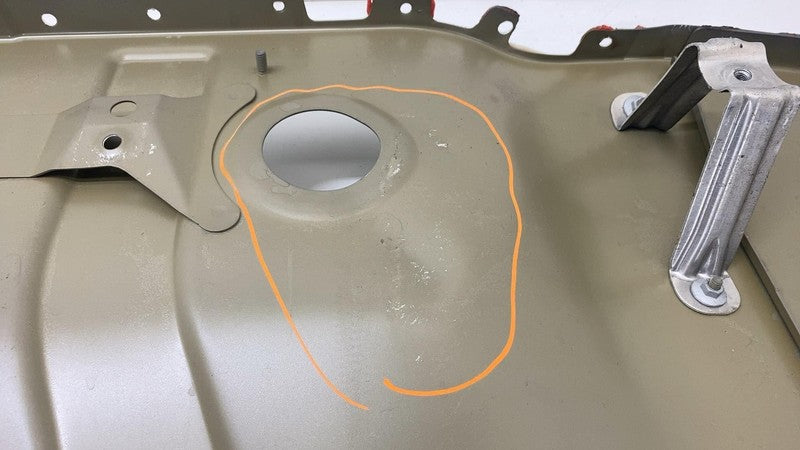 ⭕ 2016-2020 Tesla Model X MX Rear Trunk Floor Lower Weld End Body Panel Assembly