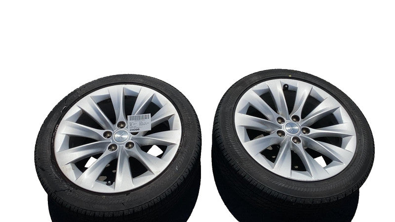⭕ 2016-2020 Model S PAIR of Wheel Rim 19" inch 19x8.0+40MM w/ Tire 1059337-00-A