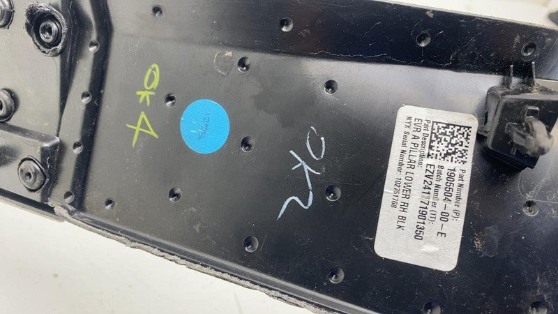 ⭕24-25 Tesla Cybertruck Front Right Lower Sill Scuff Plate A-Pillar 19