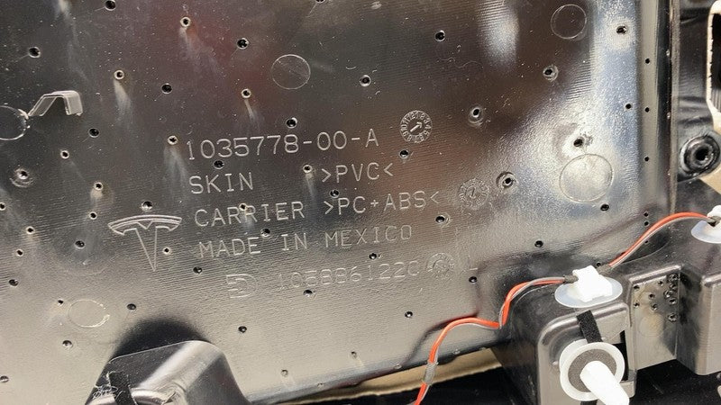 ⭕ 16-20 Tesla Model X Front Driver Side Door Panel Trim Card Left 1035