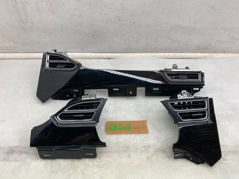 ⭕ 12-15 Tesla Model S Dash A/C Air Vent Outlet Dashboard Trim Panel 60
