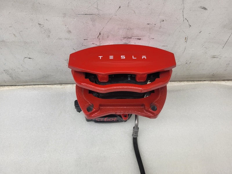 107854101B ⭕ 2019-2021 Tesla Model S X Rear Driver Side Brake Caliper Left Red 1078541-01-B