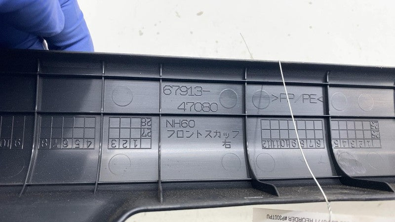 6791347080 ⭕ 2023-2025 Toyota Prius Front Passenger Right Door Scuff Sill Trim 67913-47080